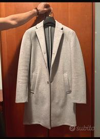 Cappotto grigio zara uomo