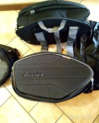 Valigie Givi + Borsa Tunnel