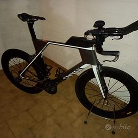 Canyon speedmax 2018 XL bicicletta triathlon Crono