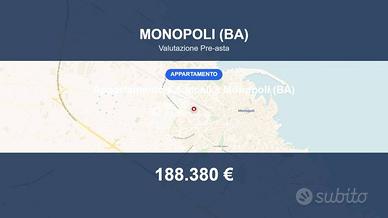 Immobile in asta di 129 m² con box auto a Monopoli