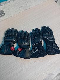 guanti moto pelle