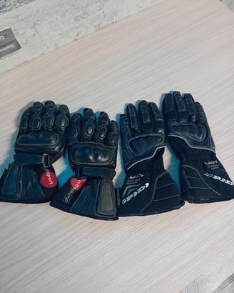 guanti moto pelle