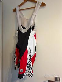 Salopette Ciclismo Santini Sleek - Made in Italy 