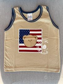 Canottiere bimbo 6 mesi