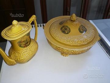 Zuppiera e teiera
