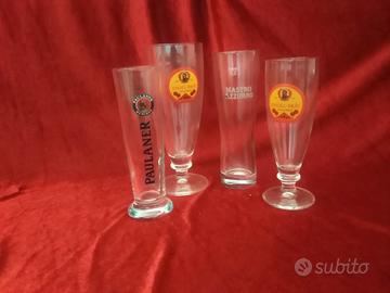 Calici birra lotto di 24 bicchieri nuovi