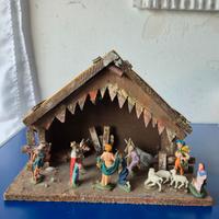 Casetta Natività per Decorazione Natalizia
