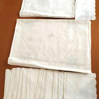 completo tovaglie ricamate a mano per corredo