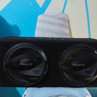 subwoofer doppio HERTZ  1.200WTT