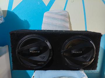 subwoofer doppio HERTZ  1.200WTT
