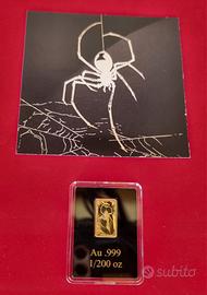 Moneta commemorativa d'oro Black Widow