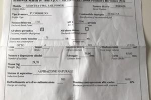 Mercury Sail Power 5 CV gambo lungo del 2021