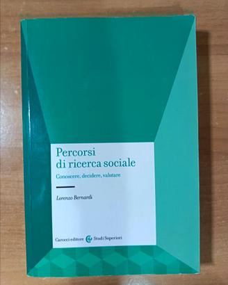 Libro sull'indagine sociologica (L. Bernardi)