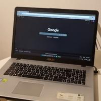 SOLO 500 EURO - ASUS VIVOBOOK PRO I7 - 17 POLLICI