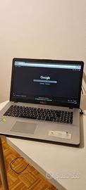 SOLO 500 EURO - ASUS VIVOBOOK PRO I7 - 17 POLLICI