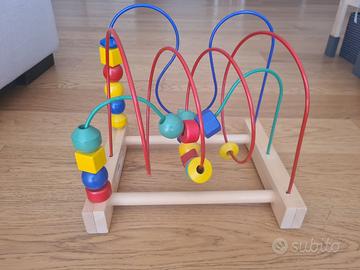 Ikea MULA gioco perlina di legno