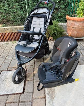 Passeggino book cross + seggiolino auto