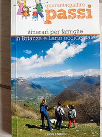 libro guida escursioni famiglie Brianza e lario