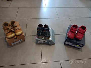 Lotto scarpe bimbo
