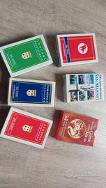 Carte da gioco varie