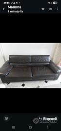 Divano letto in Pelle Dondi 