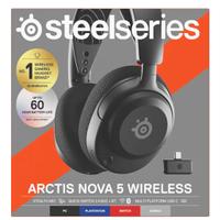 SteelSeries Arctis Nova 5 - Cuffie gaming wireless
