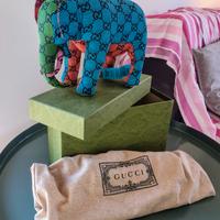 Elefante Peluche Gucci da arredamento