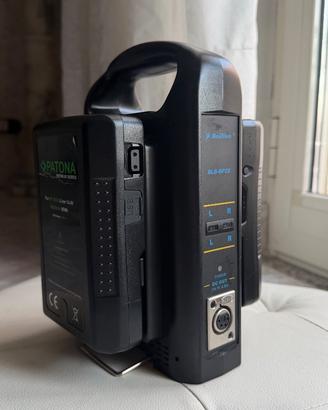 Kit V-Mount Beillen + 2 Batterie 95Wh Patona e Bax