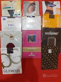 Collant velati, coprenti, a rete ed Autoreggenti