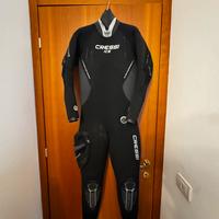 Muta semi stagna Cressi Ice 7 mm taglia M