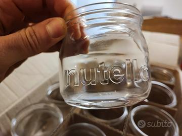 coppette bicchieri a forma di vasetto Nutella