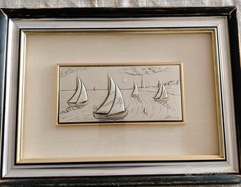 Bassorilievo Alliani in argento