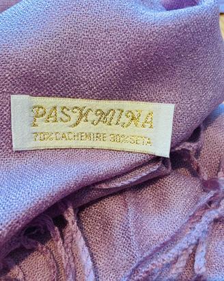 Sciarpa cashmere e seta
