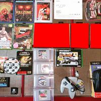 Nintendo 64 SNES Xbox Megadrive PS1 PS2 giochi