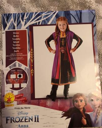 Costume carnevale Anna Frozen.ritiro in loco