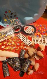 MANICURE MATERIALE NAIL ART NUOVO TIPS UNGHIE
