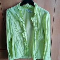 Camicia verde da donna 