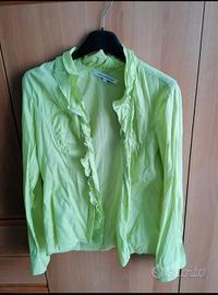 Camicia verde da donna 