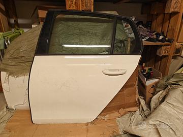 Portiere fiancata sinistra Golf 6 e downpipe kat