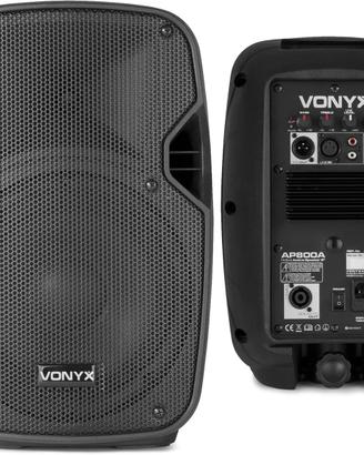 VONYX Spj-800a Hi-end Active 8inch COPPIA