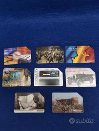 schede telefoniche a tiratura limitata 