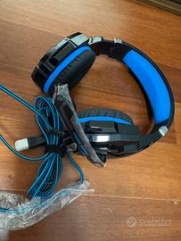 Cuffia Gaming usb-aux nuova