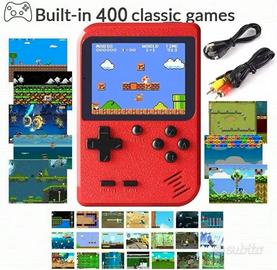 Console Videogiochi con 400 giochi nuova