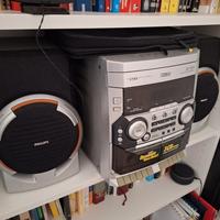 stereo philps mini hi fi 