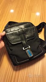 Borsa Borsello tracolla Piquadro in pelle tessuto 