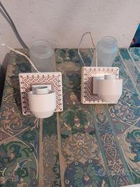 applique anni 70 carrara e matta