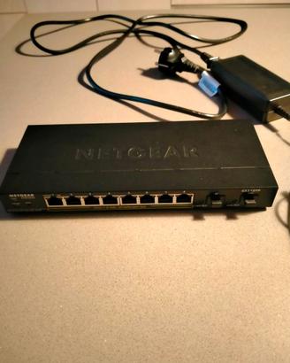 Switch Ethernet NETGEAR Gigabit S350 GS310TP-100EU