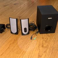 Altoparlanti 2.1 con subwoofer per PC