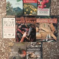 Libri foraging, bushcraft, tecnologie primitive...