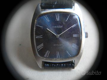 Tissot Stylist meccanico acciaio anni 70 uomo